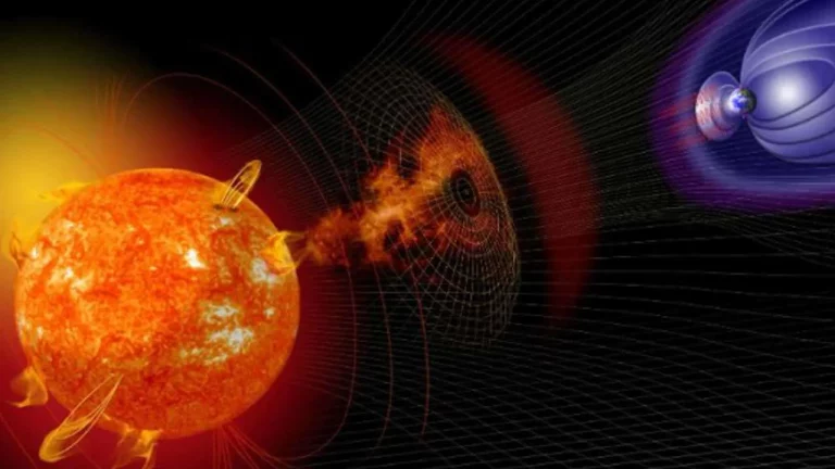 ප්‍රබල සූර්ය කුණාටුවක්