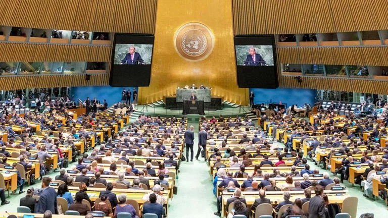 එක්සත් ජාතීන්ගේ මහා මණ්ඩලයේ 78 වන සැසිවාරය ඇරඹේ