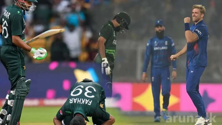 පකිස්ථානය අස‍රණ කරමින් එංගලන්තය ජය ගනී