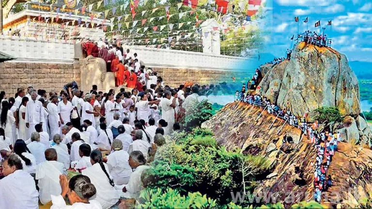 පොසොන්වලට අනුරපුරට මිලියනයක ජනතාවක්